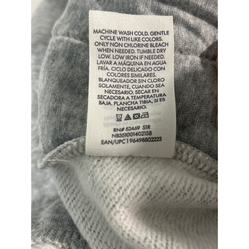 No Boundaries Fleece Jogger Mens 3XL Heather Grey New Drawstring Elastic Cuffs - Picture 9 of 9